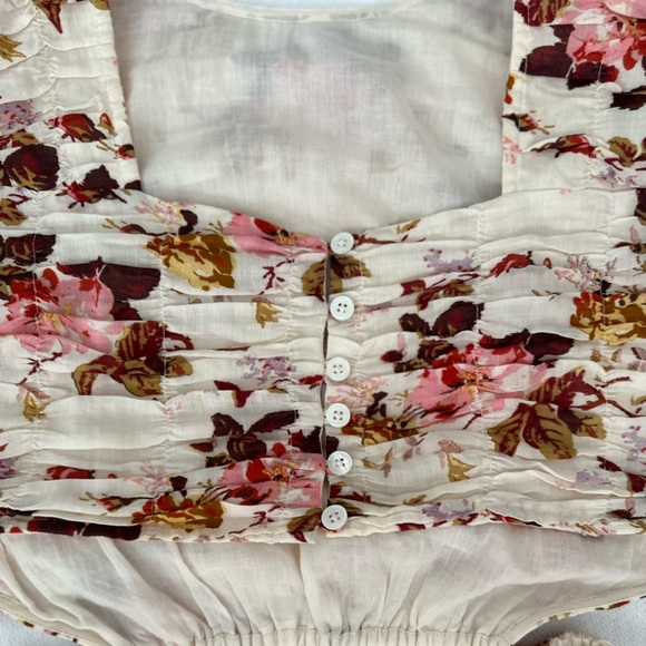 NWT Sea New York Puff Sleeve Smocked Dress - Picture 9 of 9